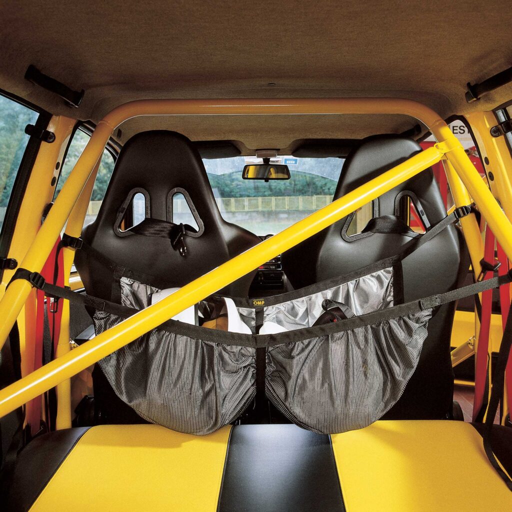 HELMET CARRYING NET BLACK